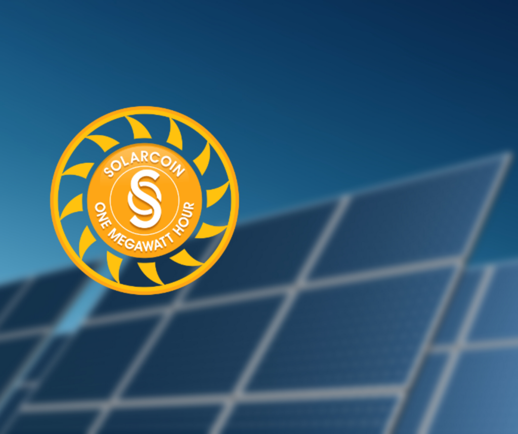 Cryptocurrency for solar energy